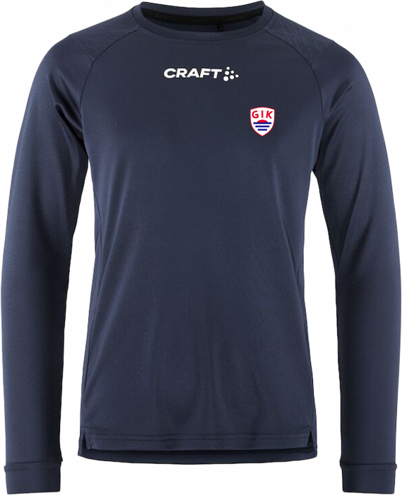 Craft - Gik Longsleeve T-Shirt Kids - Navy blue